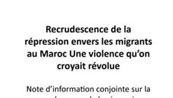 Recrudescence de la répression envers les migrants au Maroc Une violence qu’on croyait révolue