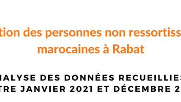 Situation des personnes non ressortissantes marocaines à Rabat 2021-2022