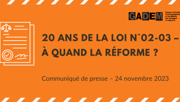 20 ans de la loi n°02-03 – à quand la réforme ?